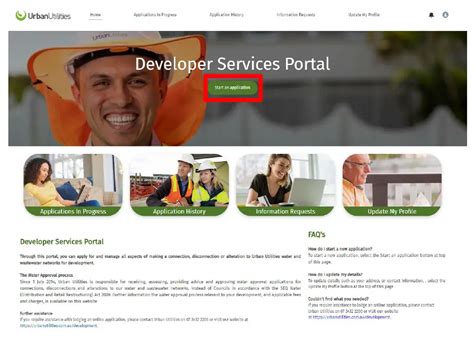 utilities service portal.